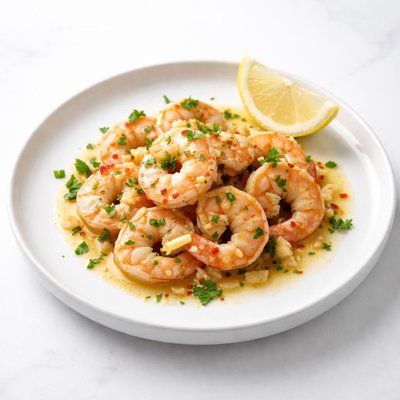 Image of Prawns Shrimp in Garlic Sauce