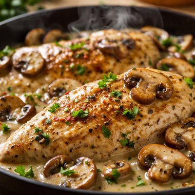 Image of Prego Chicken with Mushrooms