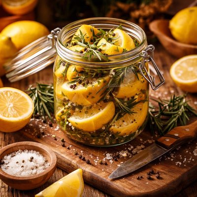 Image of Preserved Fresh Lemons