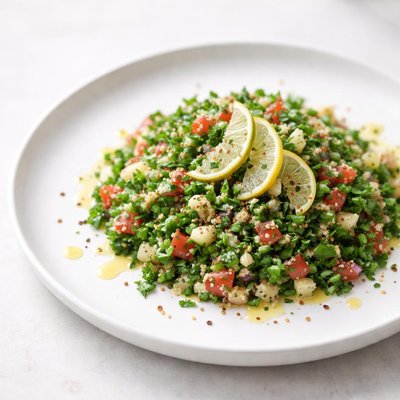 Image of Preserved Lime Tabbouleh Salad