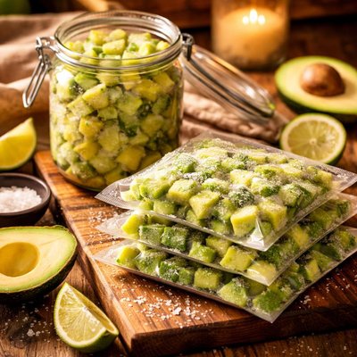 Image of Preserving Avocado Frozen