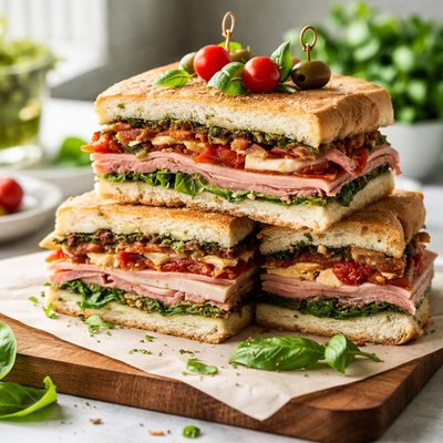 Image of Pressed Picnic Sandwich