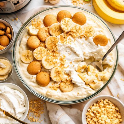 Image of Pressure Cooker Banana Pudding