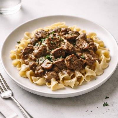 Image of Pressure Cooker Beef Stroganoff