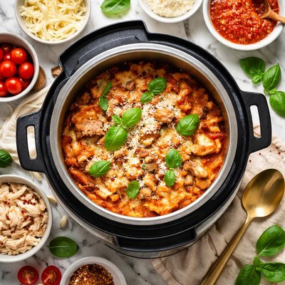 Image of Pressure Cooker Chicken Lasagne