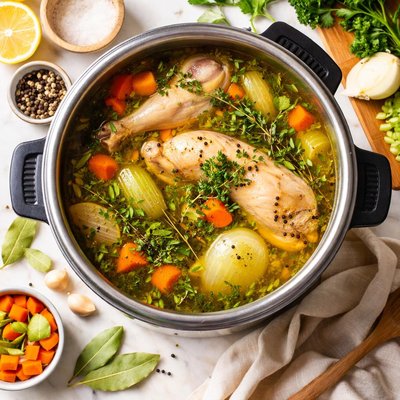Image of Pressure Cooker Chicken Stock