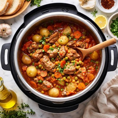 Image of Pressure Cooker Lamb Stew