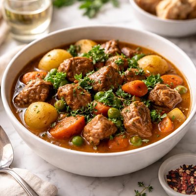 Image of Pressure Cooker Veal Stew Quick and Easy