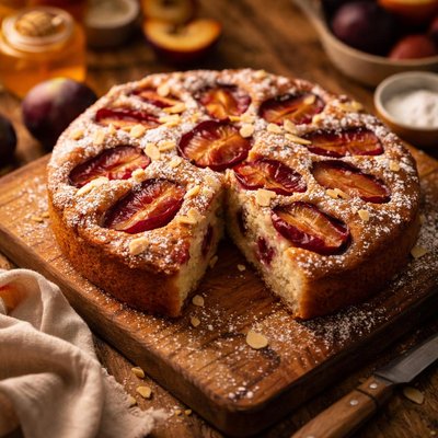 Image of Pretty Plum Cake