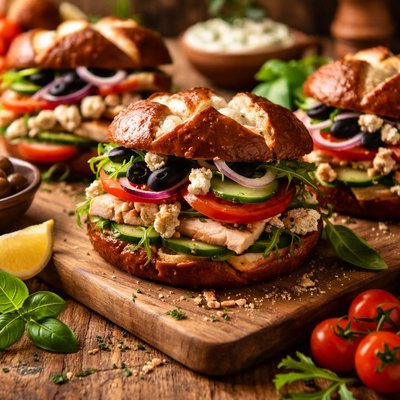 Image of Pretzel Sandwich