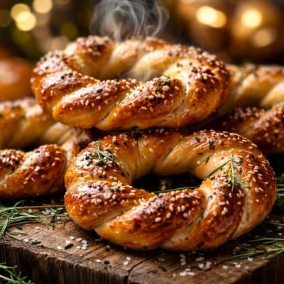 Image of Pretzel Wreaths