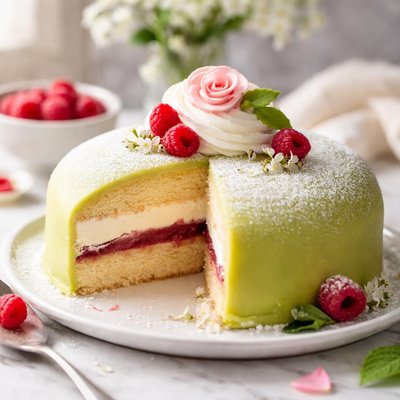 Image of Vegan Princess Cake