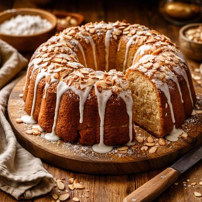 Image of Prize Winning Almond Bundt Cake
