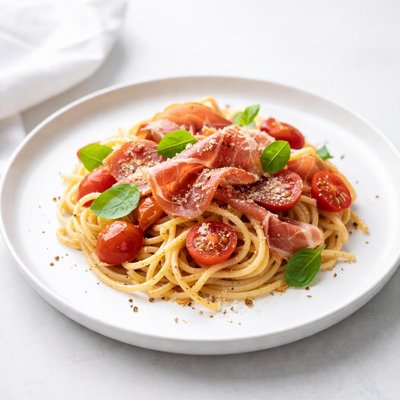 Image of Prosciutto Tomato Pasta