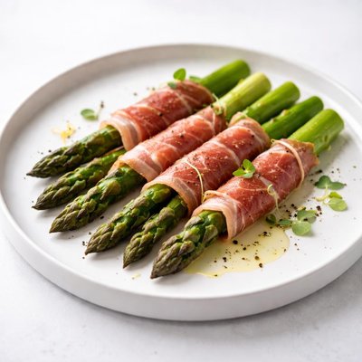 Image of Whole30 Prosciutto Wrapped Asparagus