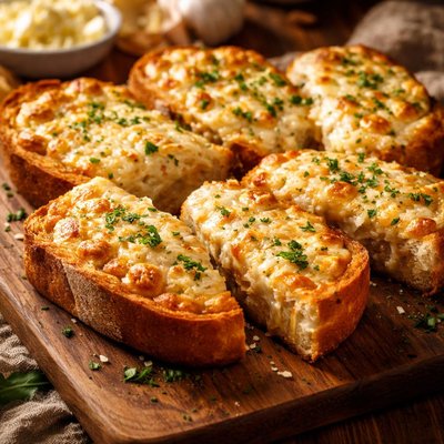 Image of Provolone Garlic Bread