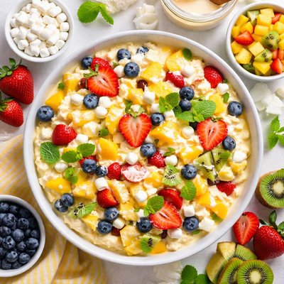 Image of Pudding Fruit Salad