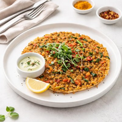 Image of Pudla Besan Chickpea Pancake