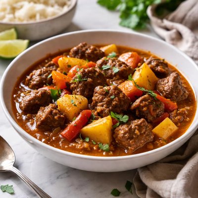 Image of Puerto Rican Carne Guisada Beef Stew