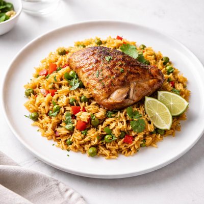 Image of Puerto Rican Chicken with Rice
