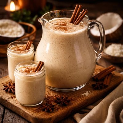 Image of Puerto Rican Coquito by the Pitcher