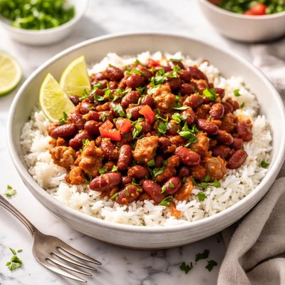 Image of Puerto Rican Red Beans and Rice