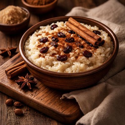 Image of Puerto Rican Rice Pudding Arroz Con Dulce