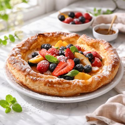 Image of Puff Pancake for Fruit