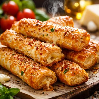 Image of Puff Pastry Cheese Sticks