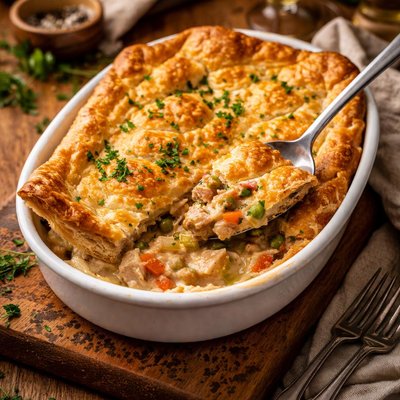 Image of Puff Pastry Chicken Pot Pie