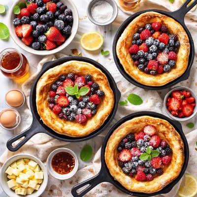 Image of Puffy Surprise Oven Pancakes