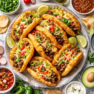 Image of Puffy Tacos Texas Style