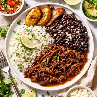 Image of Pulled Beef Venezuelan Pabellon Criollo