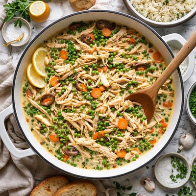 Image of Pulled Chicken Frikassee