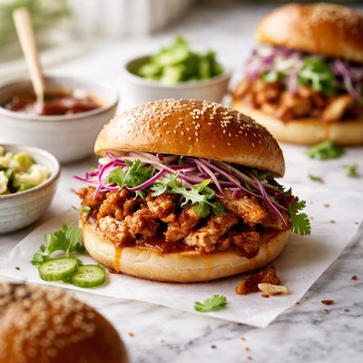 Image of Pulled Chicken Sandwiches