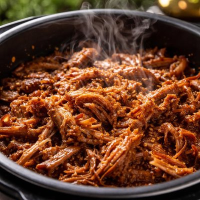 Image of Pulled Pork in Wolfgang Puck Pressure Cooker