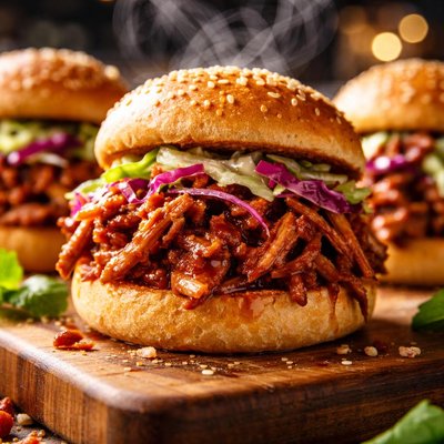 Image of Whole30 Pulled Pork Sliders