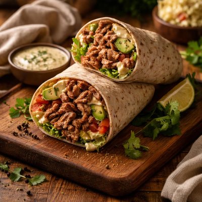 Image of Pulled Pork Wrap