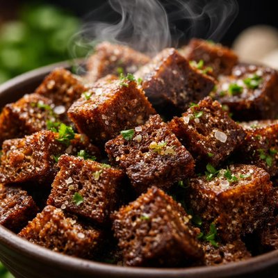 Image of Cubitos de Pumpernickel Bajos en Carbohidratos