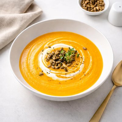 Image of Pumpkin and Carrot Soup