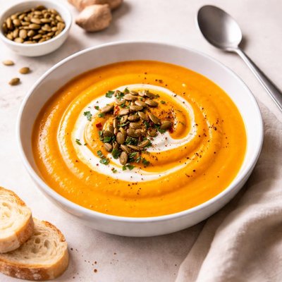 Image of Pumpkin and Ginger Soup