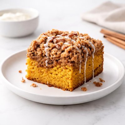 Image of Pumpkin and Spice Sour Cream Coffee Cake