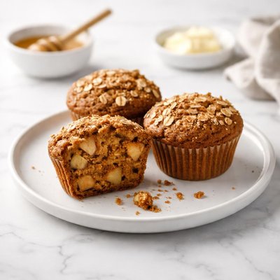 Image of Pumpkin Apple Bran Muffins