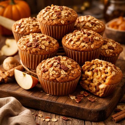 Image of Pumpkin Apple Muffins