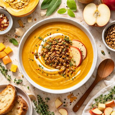 Image of Pumpkin Apple Soup