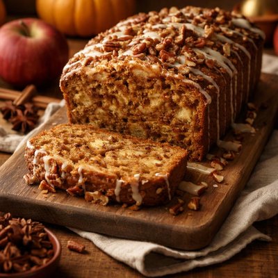 Image of Pumpkin Apple Spice Bread Vegan or Not