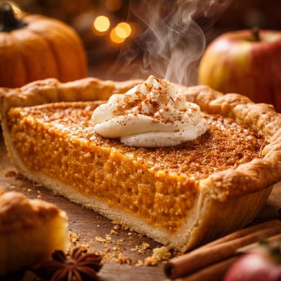 Image of Pumpkin Applesauce Pie
