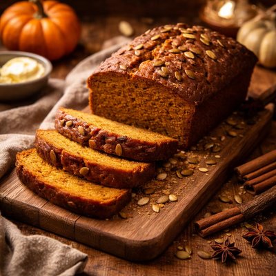Image of Pumpkin Autumn Bread