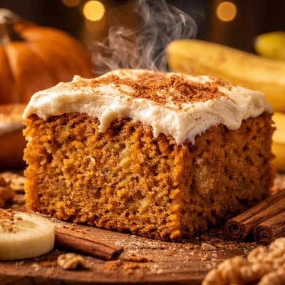 Image of Pumpkin Banana Cake