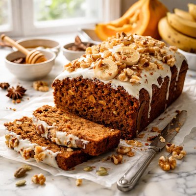Image of Pumpkin Banana Gingerbread